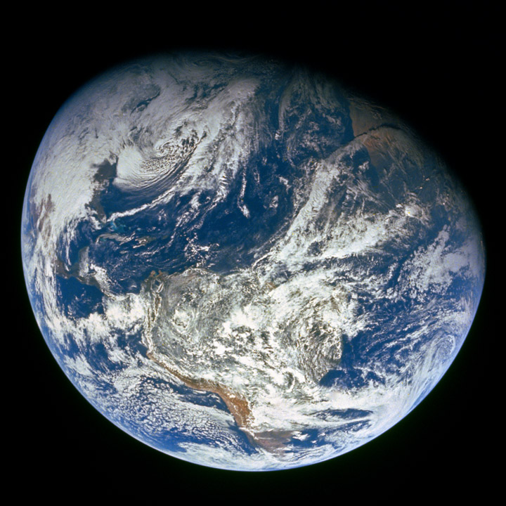 [Earth from space picture]